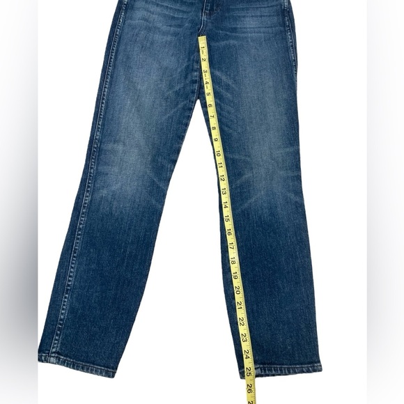 Anthropologie Amo High Rise Stix Crop Skinny Jeans, Women’s, Dark Wash, Size 25 - Picture 7 of 7